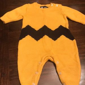 Charlie Brown Sweater One-Piece!